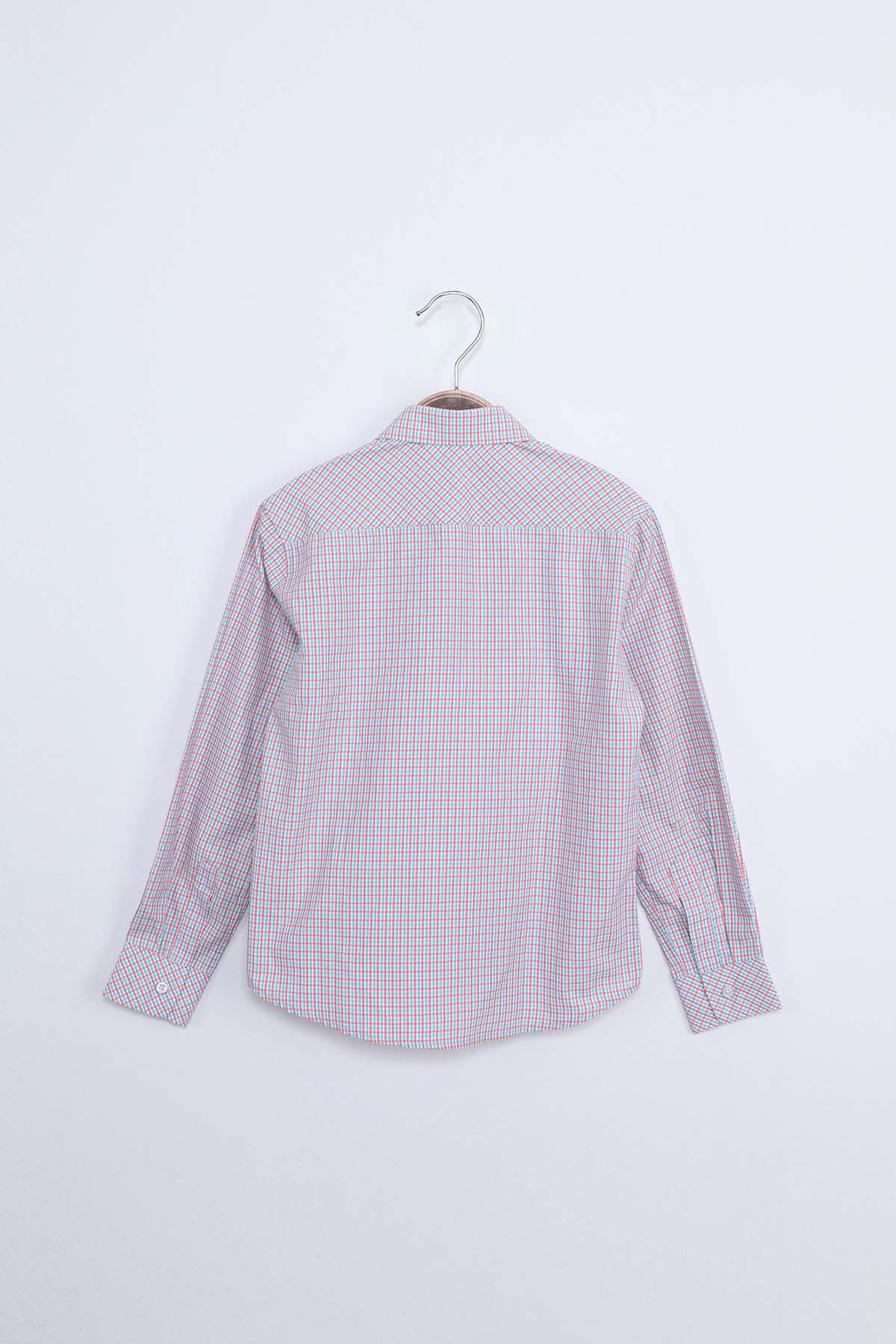 ZEN Enfant - Chemise A Carreaux - BLANC 3