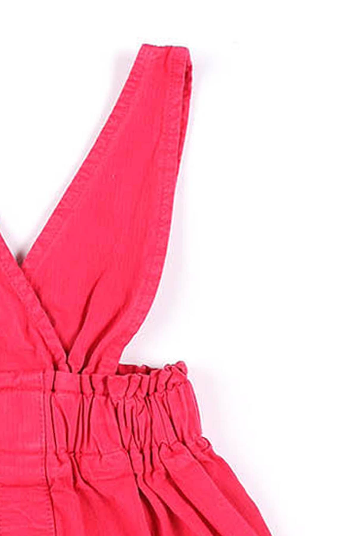 ZEN Enfant - Robe-salopette avec Taille élastiquée - FUSHIA 2