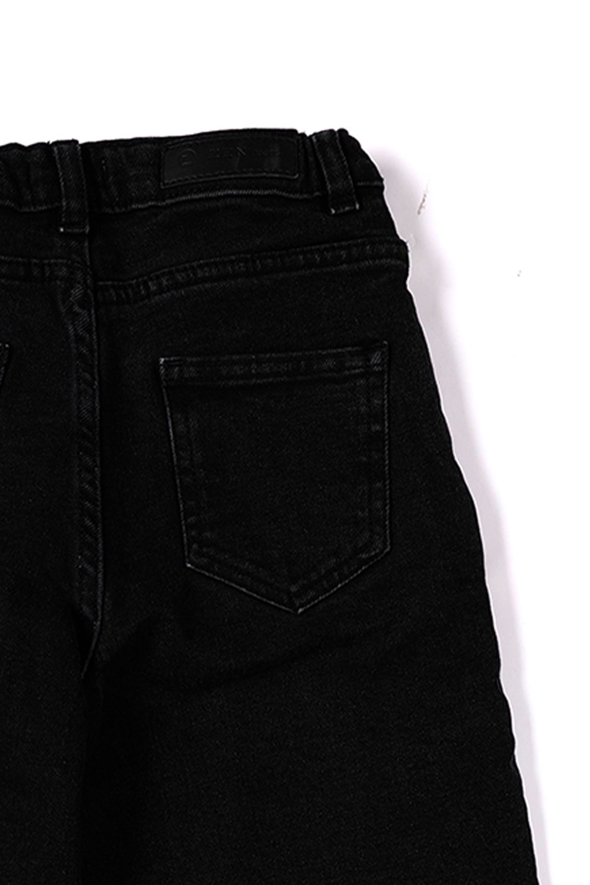 ZEN Enfant - jean coupe wide leg - JEANS NOIR 4
