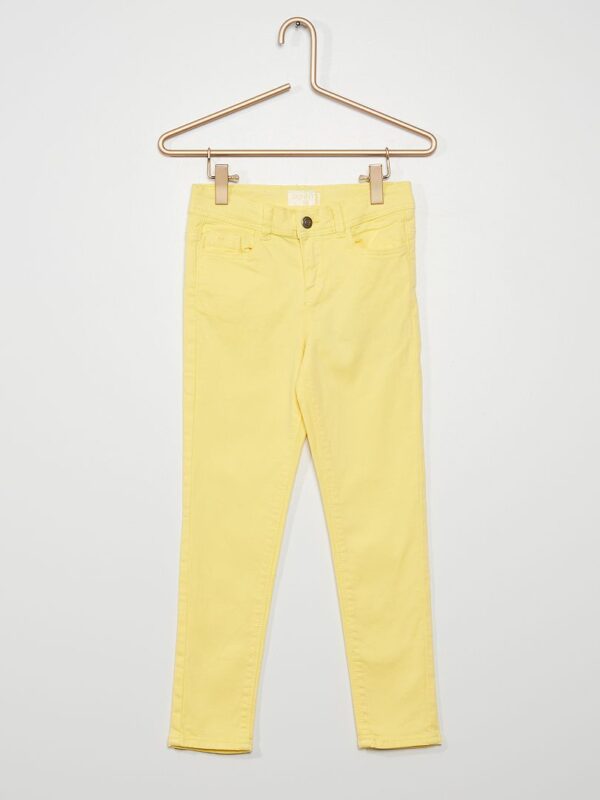 jean skinny 5 poches jaune ye309 20 frb1