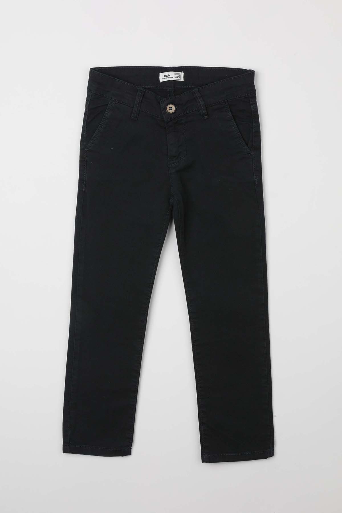 Zen Enfant - Pantalon chino - Bleu marine