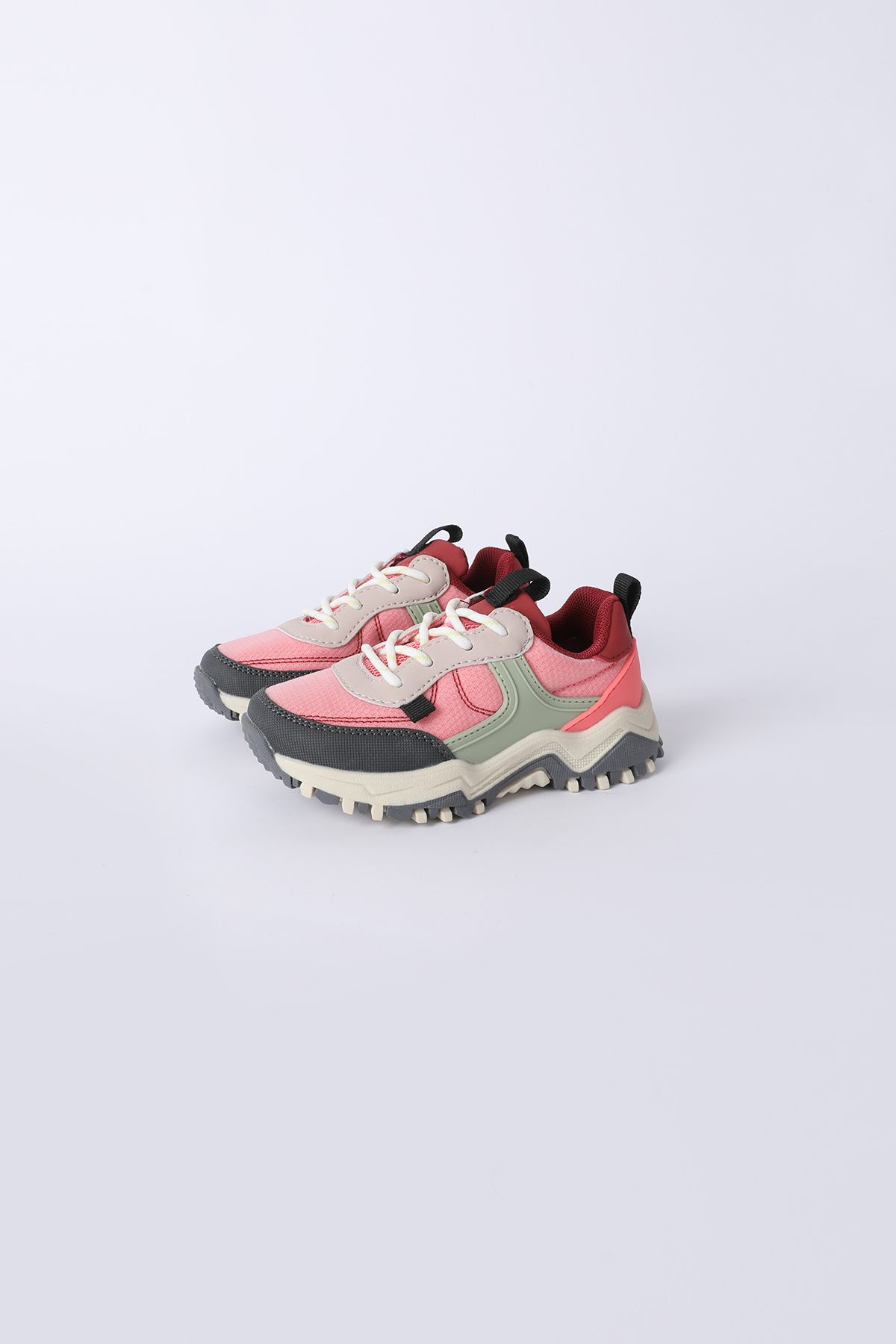 ZEN Enfant - BASKETS À LACETS - 12 ROSE 2