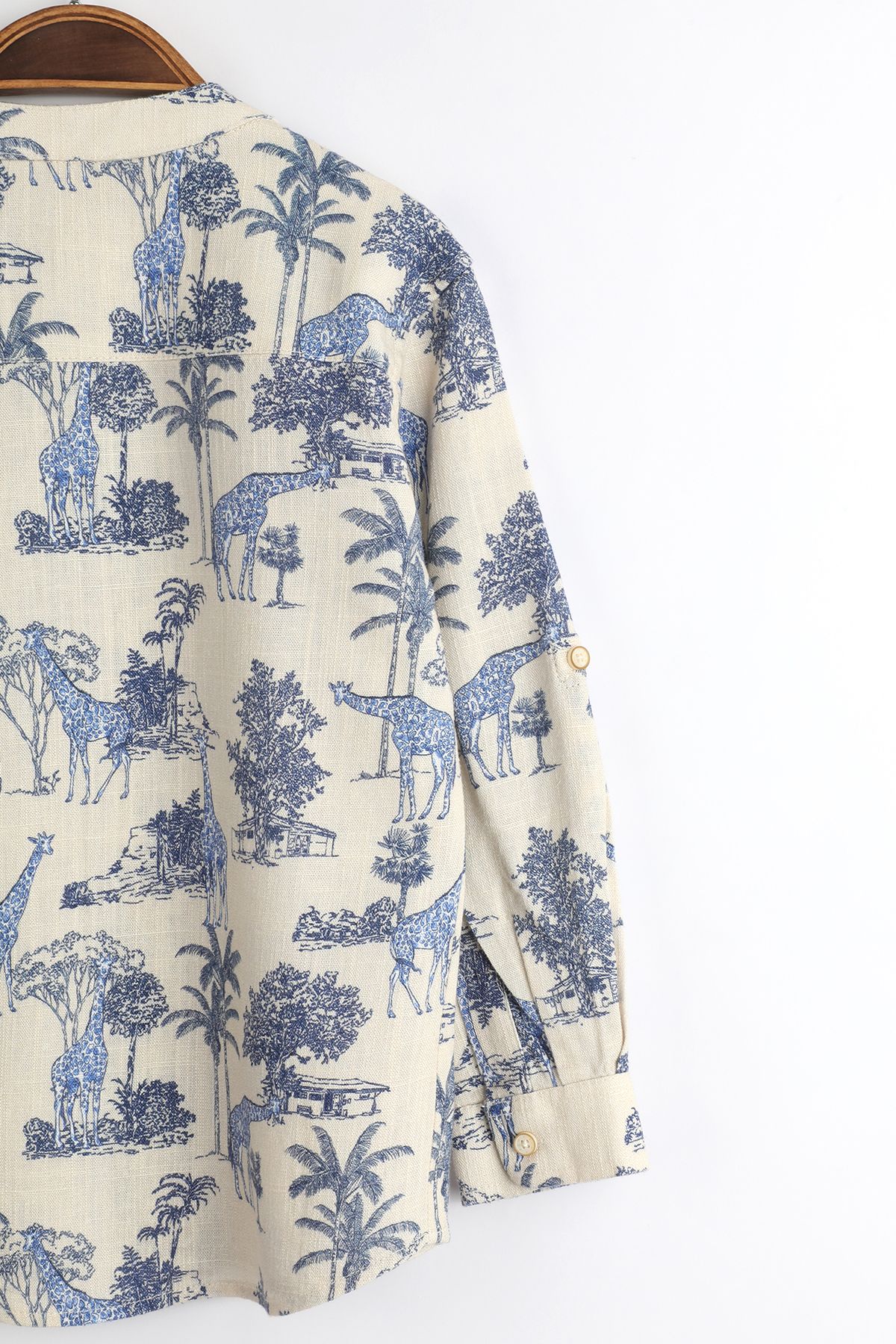 Zen Enfant - CHEMISE À MOTIFS IMPRIMÉS - Ecru 7