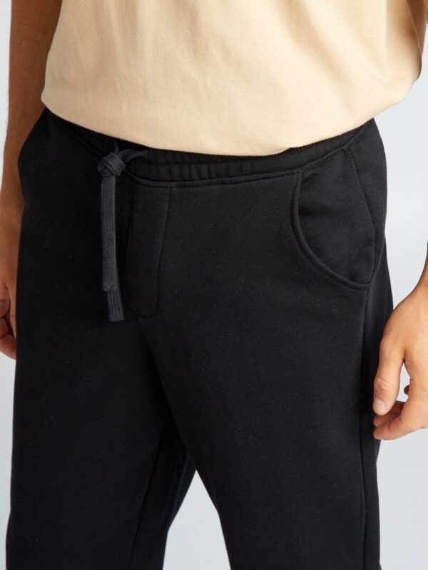 pantalon de jogging en molletonn noir ady60 3 frb4