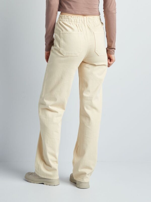 pantalon wide leg ecru aoh15 1 frb3