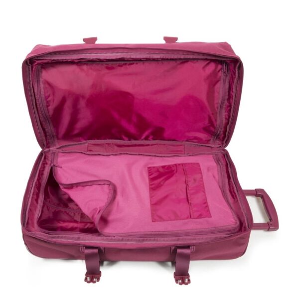 0016389 eastpak tranverz m merlot matchy 78l orta boy tekerlekli valiz
