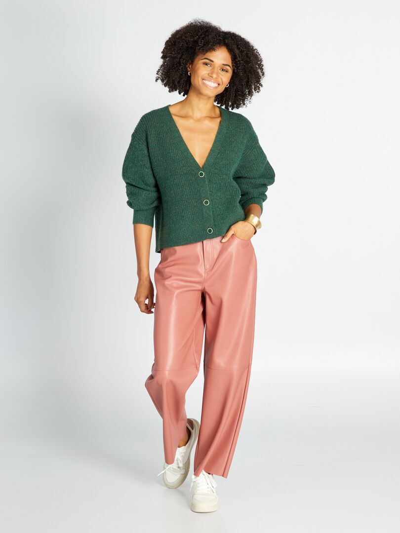 Gilet vert femme kiabi sale