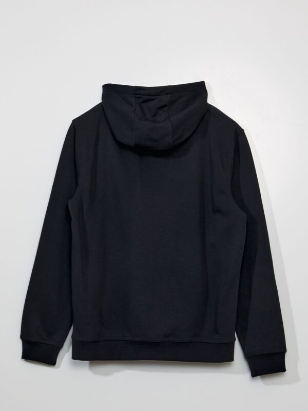 sweat en molleton avec capuche noir atr40 3 frb2