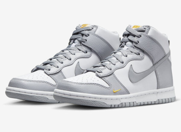 Nike Dunk High GS Grey White FD9773 001