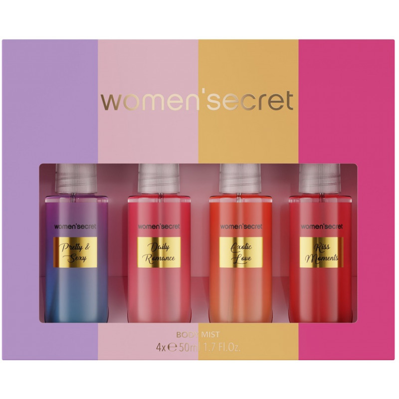 Women' Secret  - Coffret Brumes 4*50Ml 2