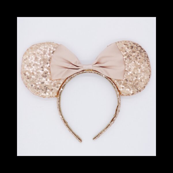 Bandeau Oreilles De Souris à Paillettes - Accessoire Cheveux Cosplay Et Fête