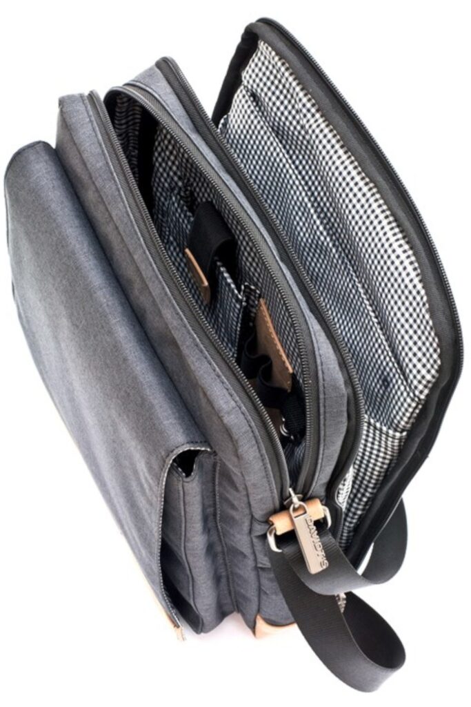 Caterpillar Cat The Project Sac à Bandoulière Pour Tablette 2L – Urbain, Robuste Et Tendance
