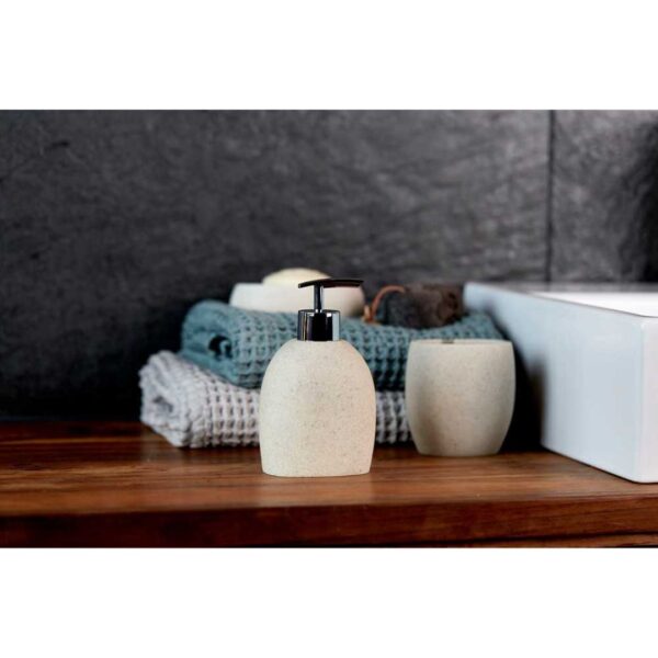 WENKO Porte-Brosse à Dents Puro Anthracite - Gobelet Salle De Bain - Gris Anthracite