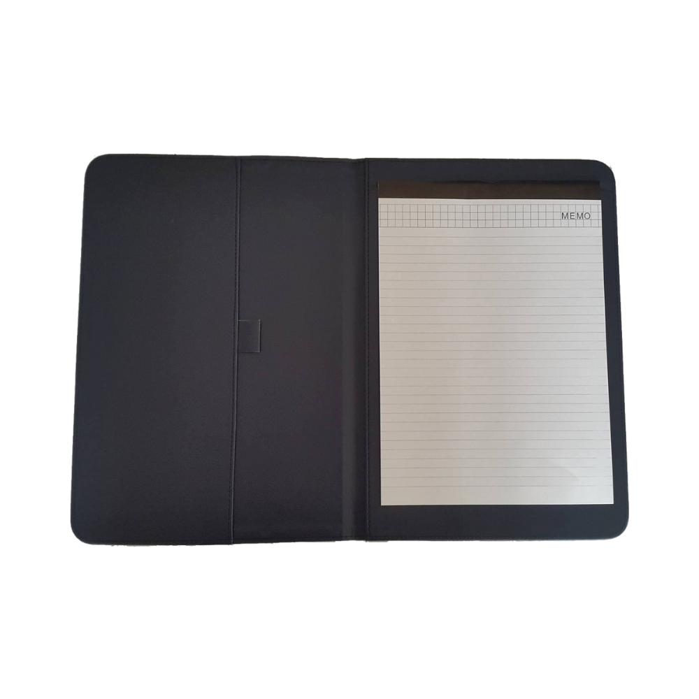 NEST – Porte Documents + Bloc Note – Noir