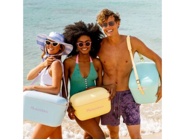 Sangle Interchangeable Polarbox Motif Fleur - Pour Glacières 12L Et 20L - Coton Réglable - Personnalisation Extérieur