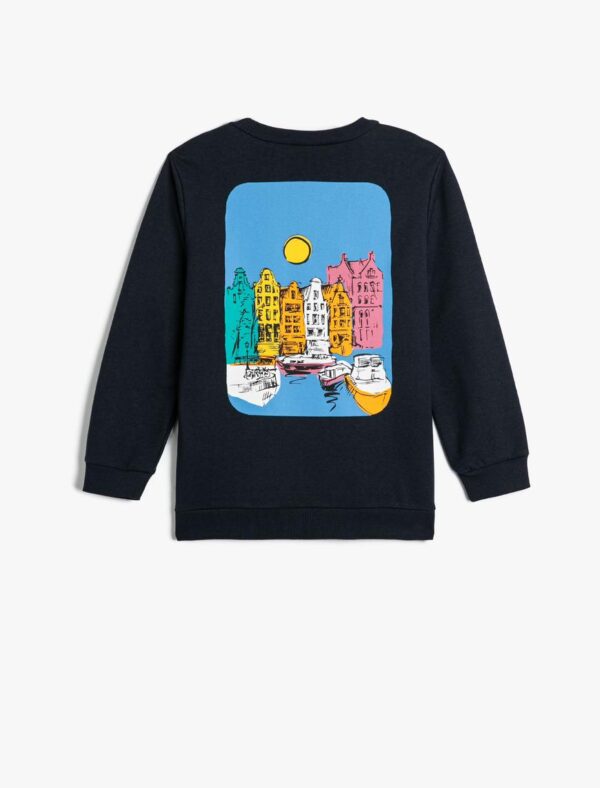 Pull à Capuche Garçon NEXT 7 Ans - Gris Coton - Une Journée Parfaite