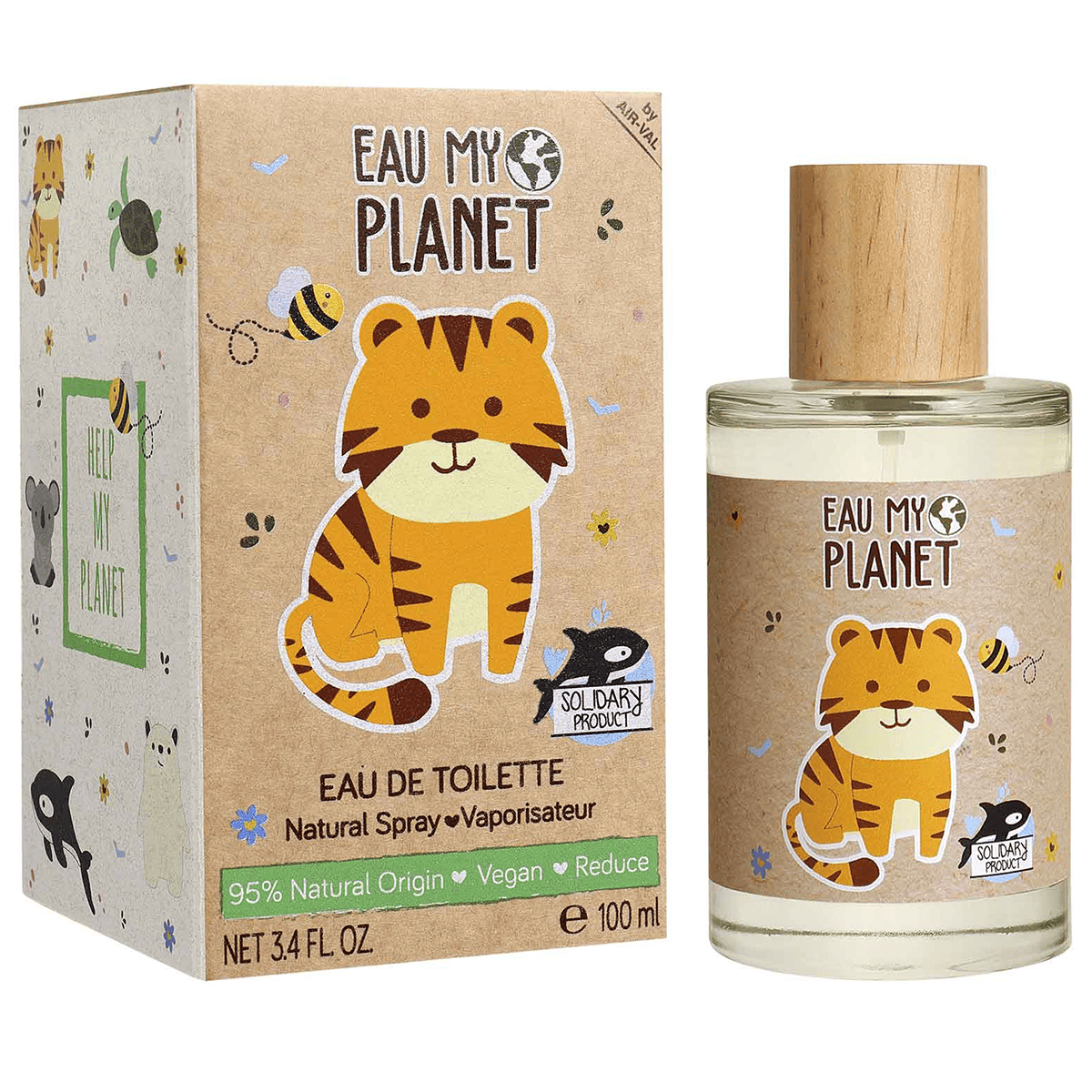 Air-Val – Enfant Eau My Planet Eau de toilette 100Ml