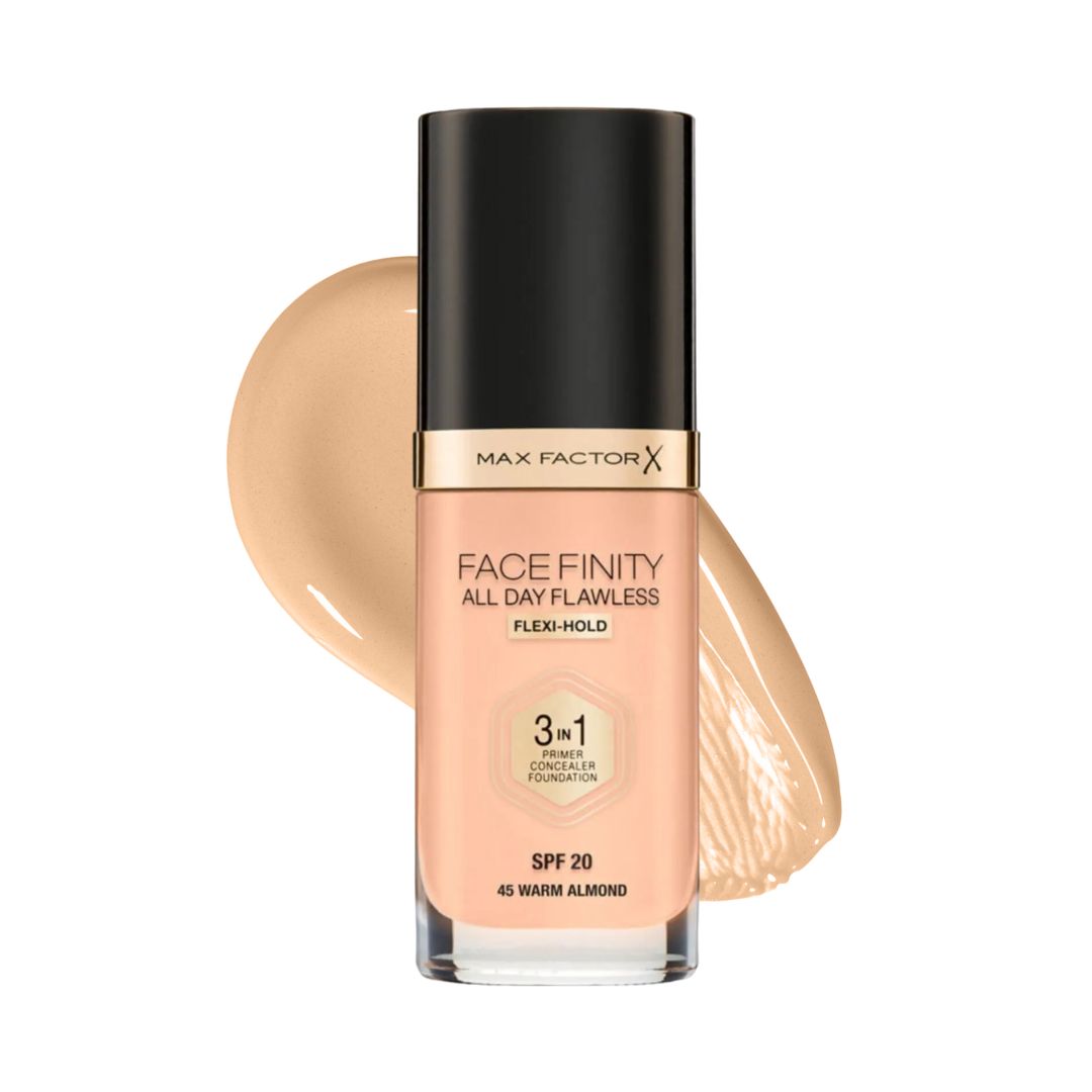 Max Factor – Fond de Teint Face Finity All Day Flawless N°45