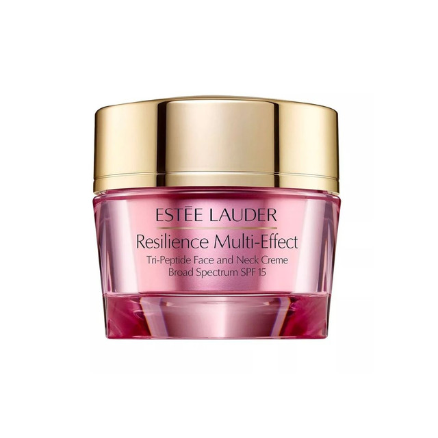 Estée Lauder – Crème visage et cou multi-effets Tri-Peptide Resilience SPF 15 50Ml