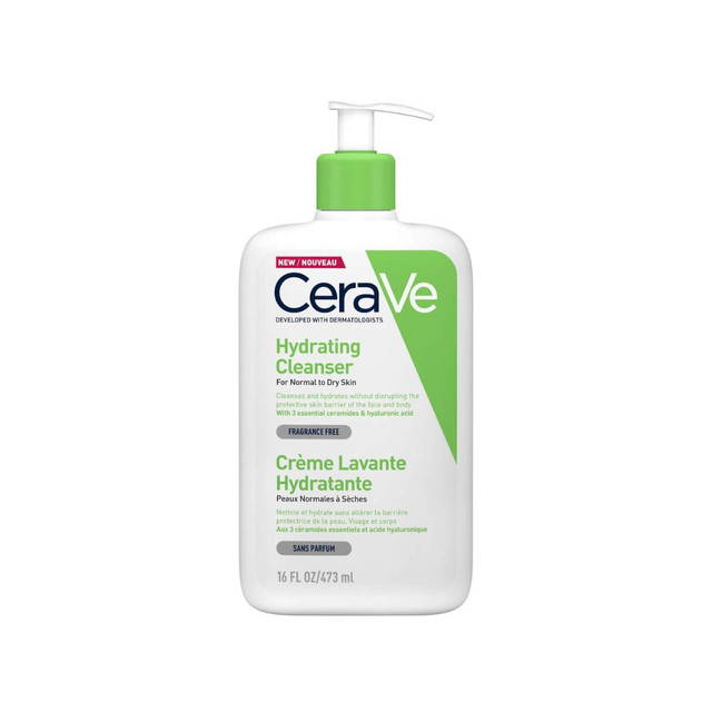 Cerave – Crème Lavante Hydratante Peaux Sèches 473Ml - CeraVe
