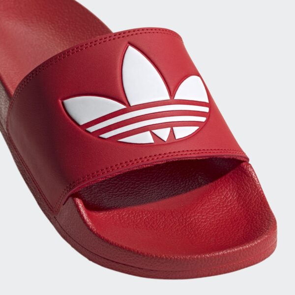 Adidas Homme- Claquette Adilette Lite- Rouge Drest