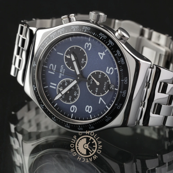 SWATCH Montre swatch mixte Boxengasse Again YVS423GC Argent