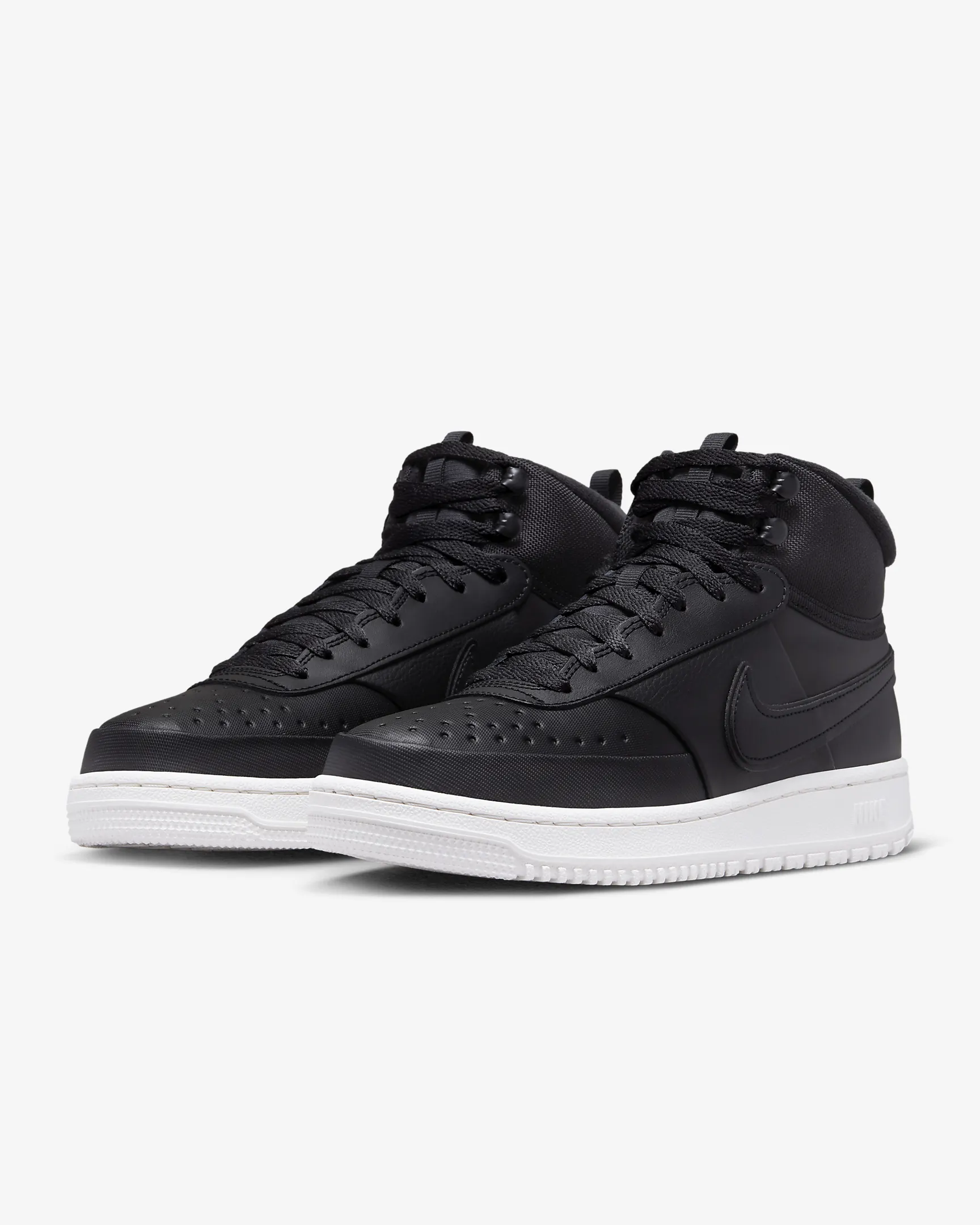 Nike - Nike Court Vision Mid - Noir 2