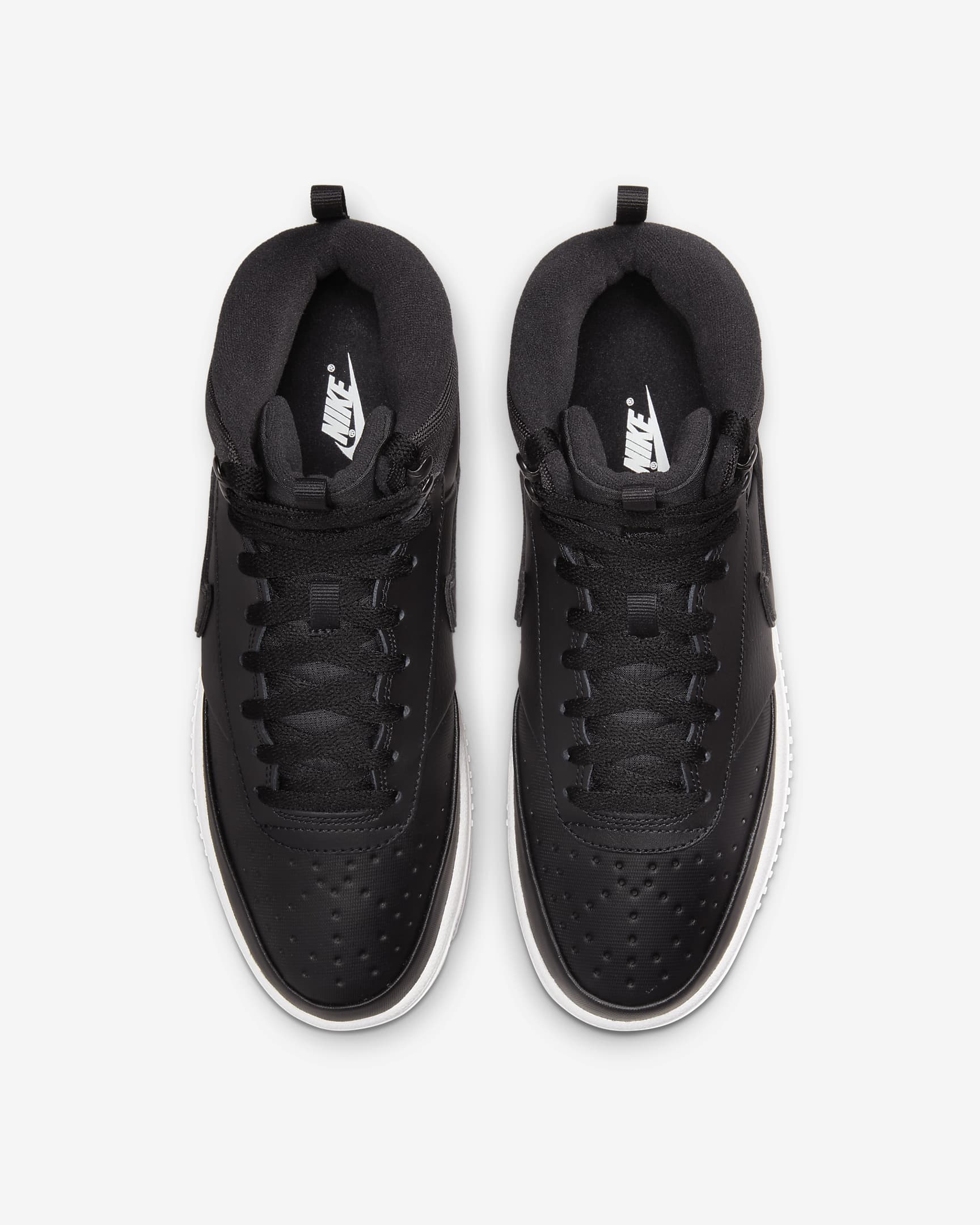 Nike - Nike Court Vision Mid - Noir 4