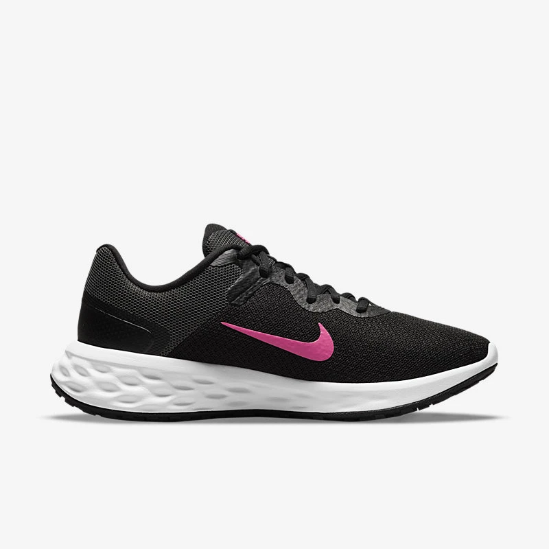Nike Femme – Chaussure de running Femme W NIKE REVOLUTION 6 NN – Noir Rose - Nike