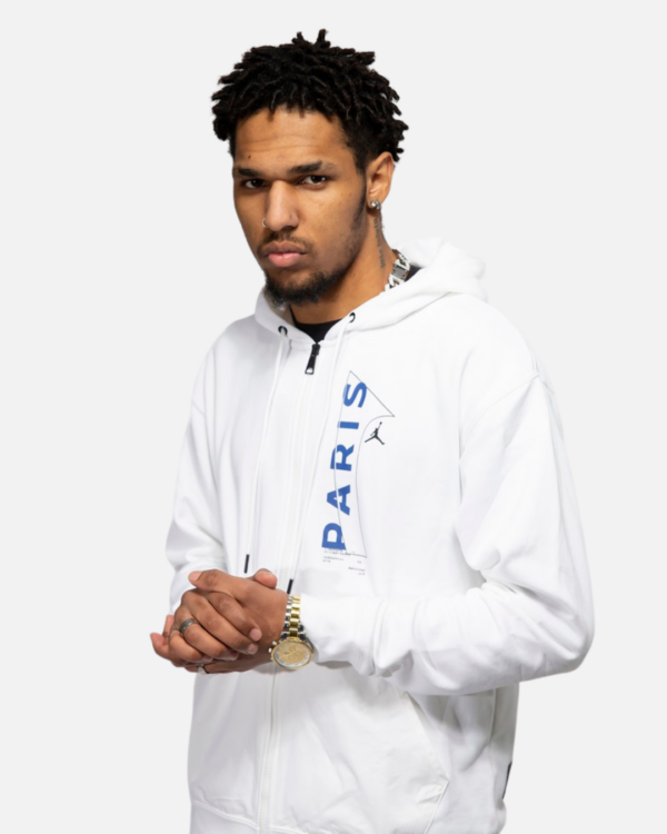 Jordan Homme Veste d'entrainement PSG x Jordan Blanc Drest - Main Image