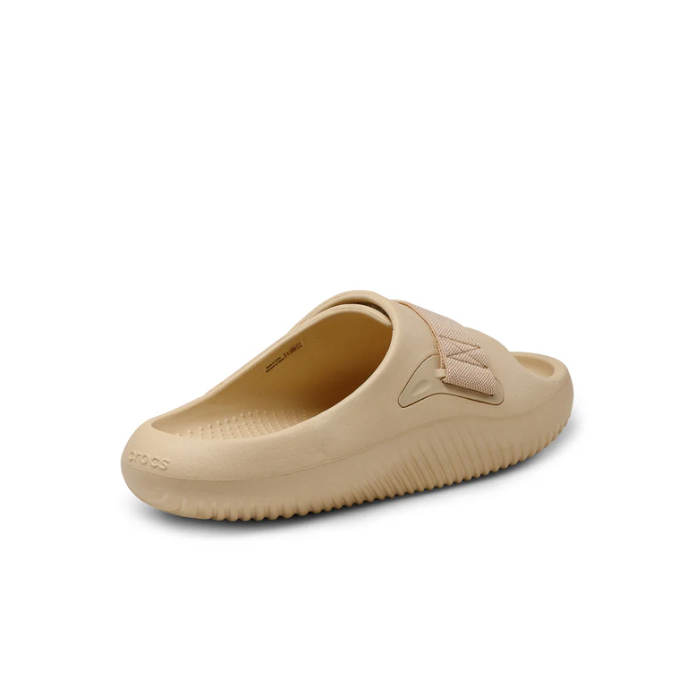 Crocs -Claquettes de récupération Crocs Mellow Luxe - Beige 3
