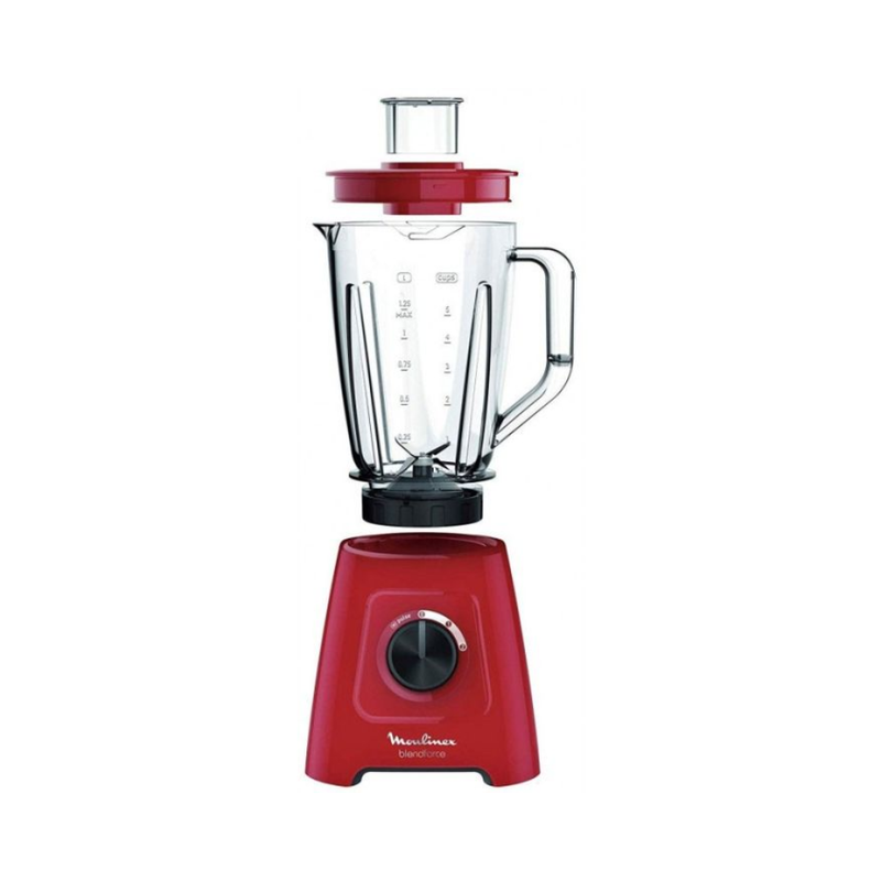 MOULINEX - Blender moulinex lm420510 blendforce 600w - Rouge 4