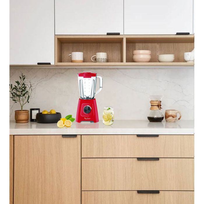 MOULINEX - Blender moulinex lm420510 blendforce 600w - Rouge 6