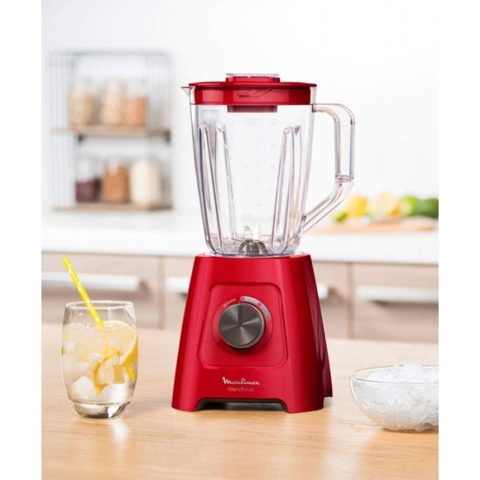 MOULINEX - Blender moulinex lm420510 blendforce 600w - Rouge 9