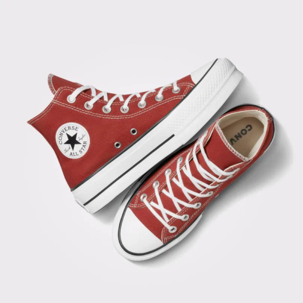 Converse Plateforme élévatrice Chuck Taylor All Star Rouge Drest