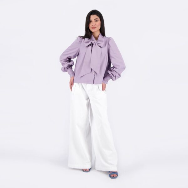 Chino wide leg femme CHEDIA