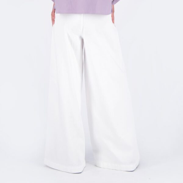 Chino wide leg femme CHEDIA 1