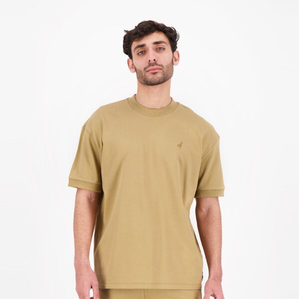 Sweat homme manches courtes avec broderie 2
