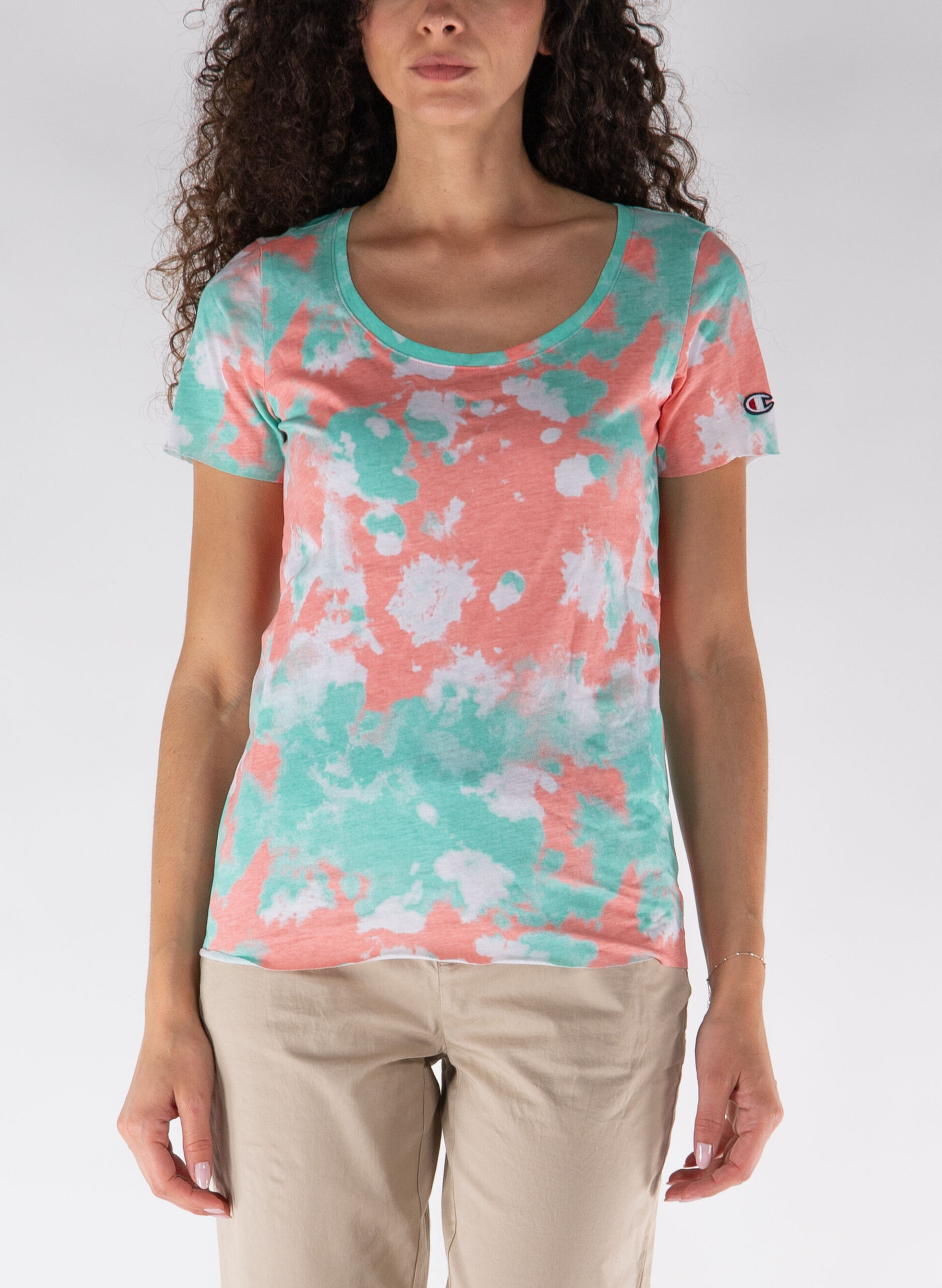 Champion -t-shirt fantaisie minimaliste - Multicolore