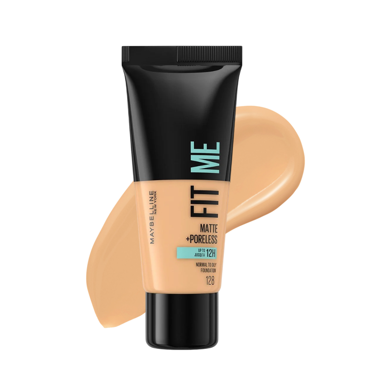 Maybelline – fond de teint liquide Fit Me matte + poreless N°128 - Maybelline