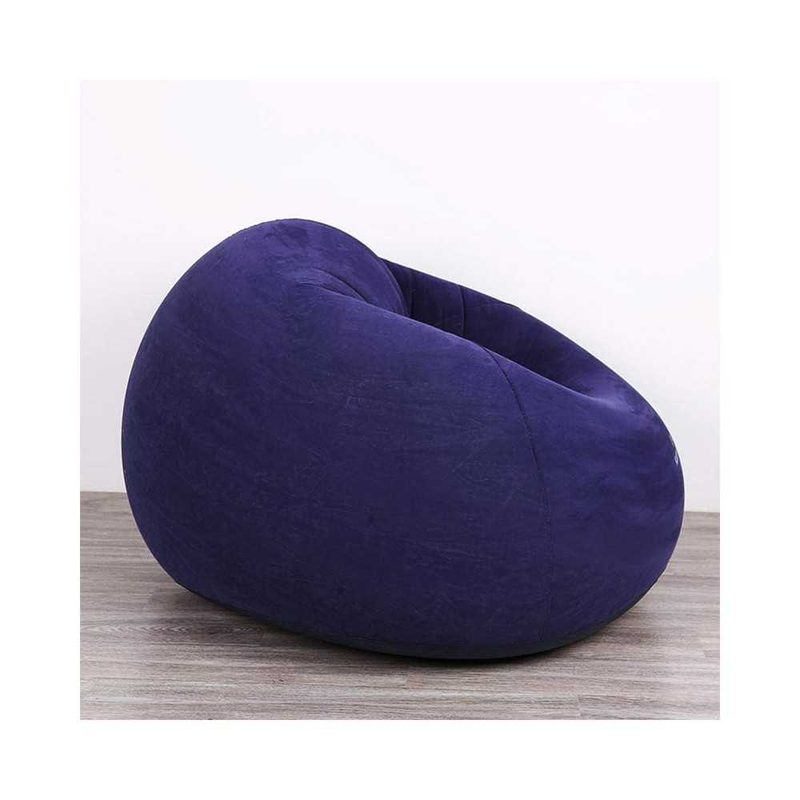 NEST - Pouf gonflable portatif bleu marine avec pompe à air gratuit pg-111 2
