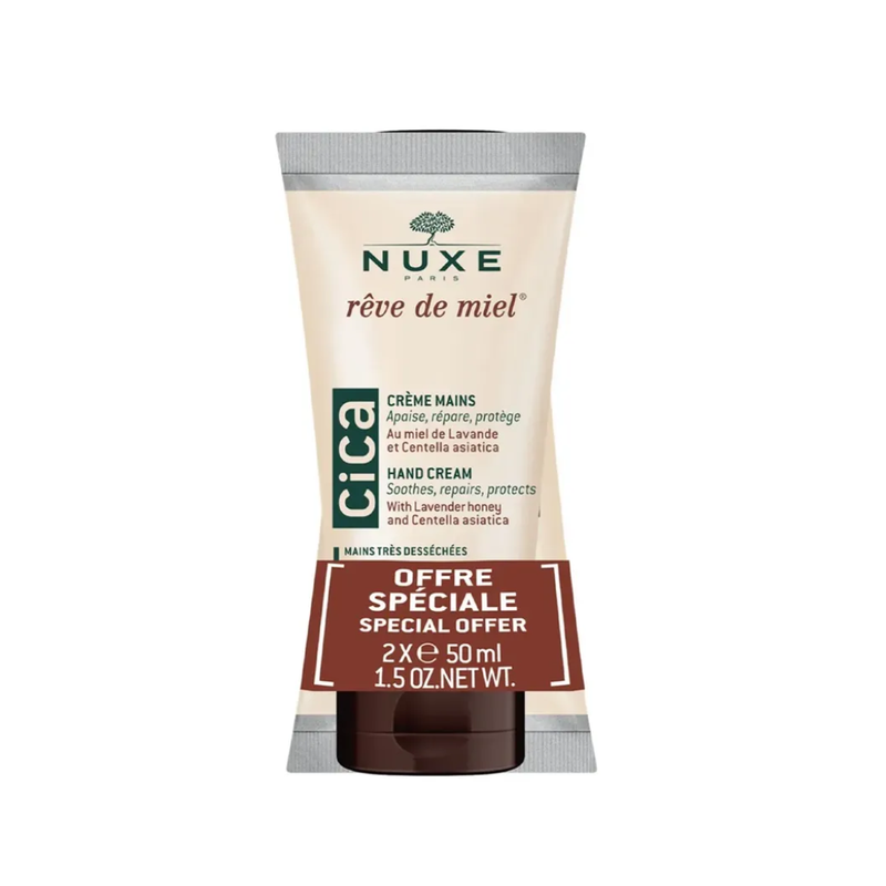 Nuxe – Rêve De Miel Cica Crème mains très desséchées 2 x 50ml - Nuxe