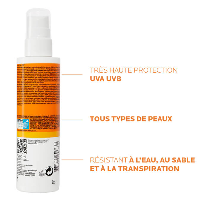 La Roche Posay - Anthelios Spf50+ Spray Invisible 200Ml 5