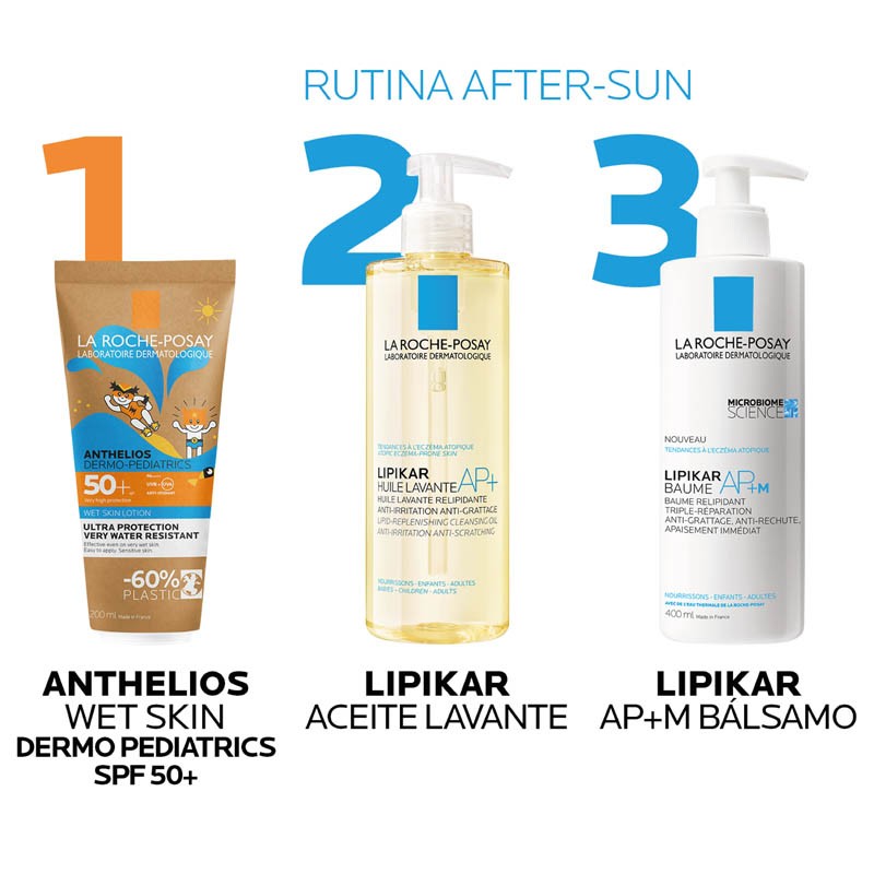 La Roche Posay - Anthelios Spf50+ Lotion Wet Skin Kids 200Ml 2