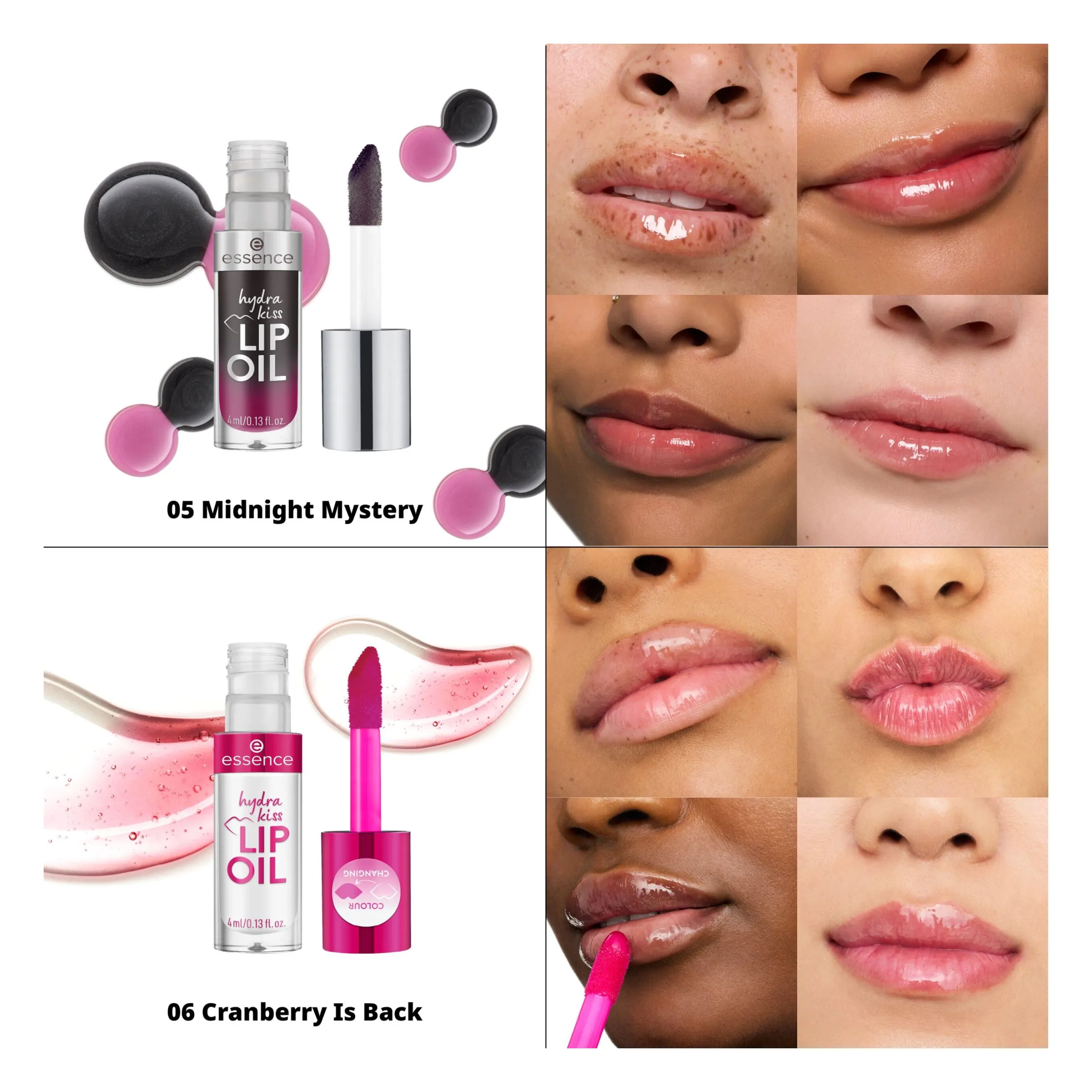 Essence - Lip Oil Hydra Kiss 06 La Canneberge Est de Retour 8