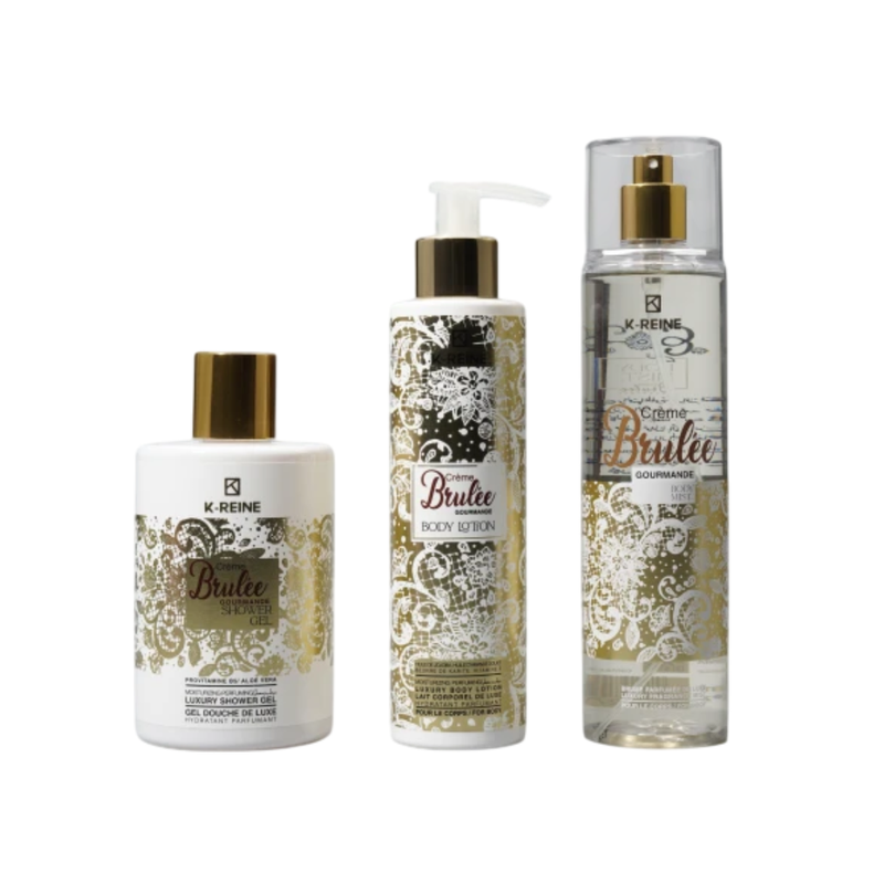 K-Reine – Coffret Luxury Crème Brulee 3 Produits