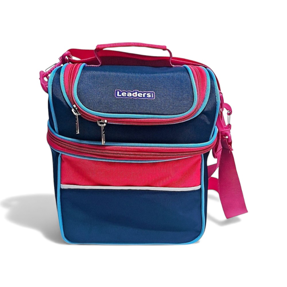 LEADERS – Lunch box double isotherme leaders Rouge et Bleu