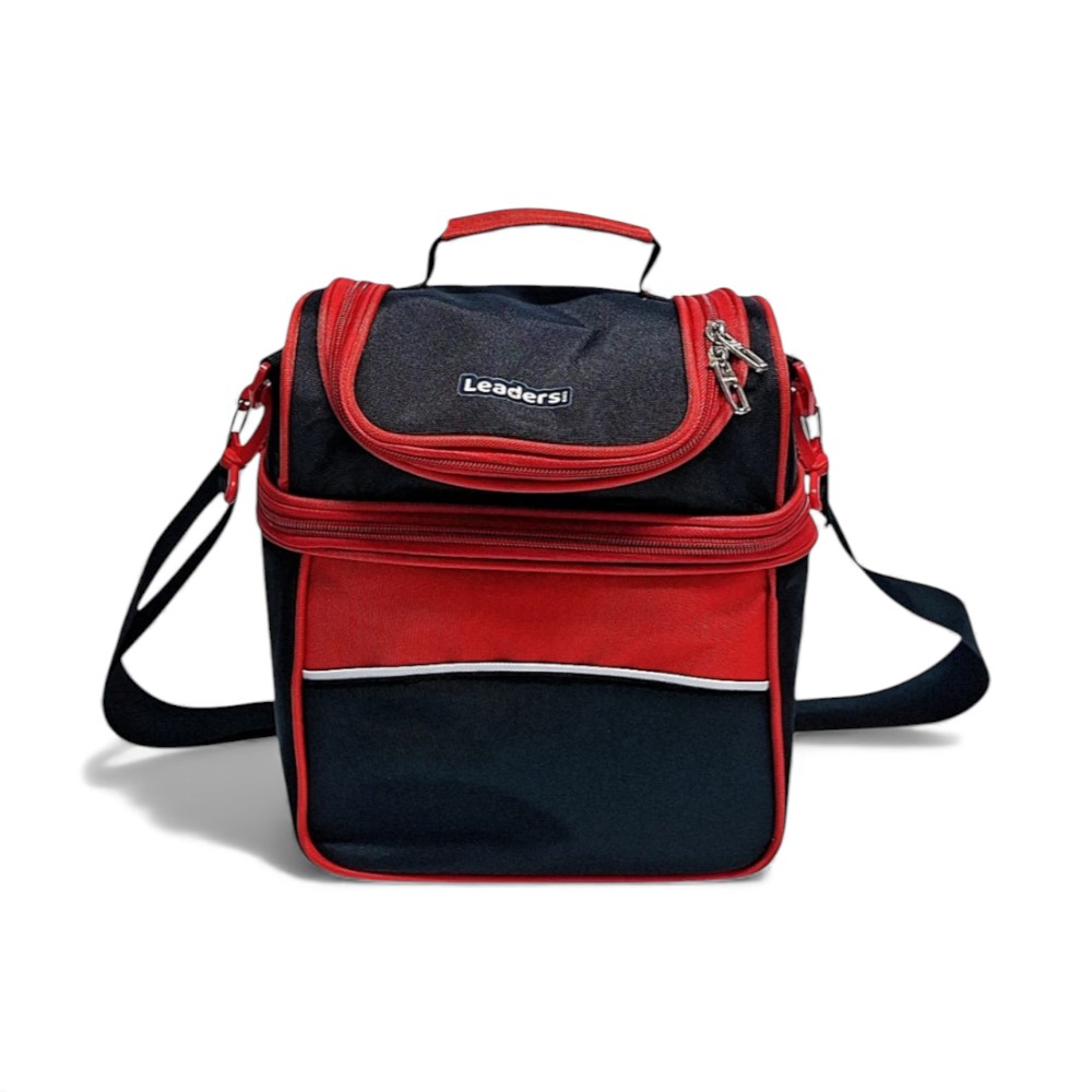 LEADERS – Lunch box double isotherme leaders Rouge