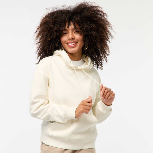 Kiabi Sweat à capuche uni BLANC Drest