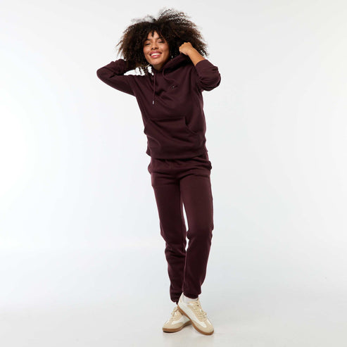 Kiabi Sweat à capuche uni VIOLET Drest